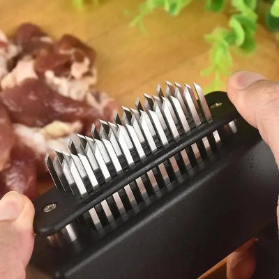 Ustensiles de cuisine attendrisseur de viande professionnel robuste sécuritaire - Cuisinelecoffret.com