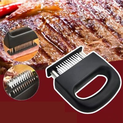 Ustensiles de cuisine attendrisseur de viande professionnel robuste sécuritaire - Cuisinelecoffret.com