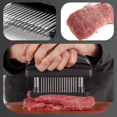 Ustensiles de cuisine, attendrisseur robuste haut de gamme pour viande tendre - Cuisinelecoffret.com