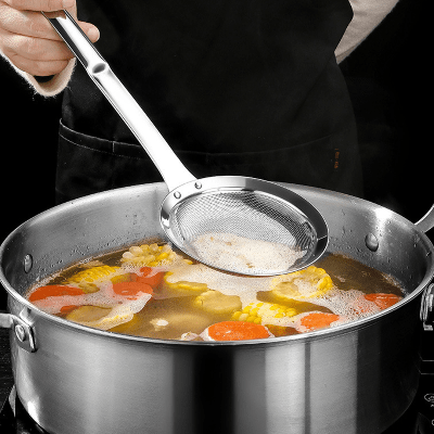Ustensiles de cuisine: Ecumoire multifonction indispensable ecumoire inox 304 - Cuisinelecoffret.com